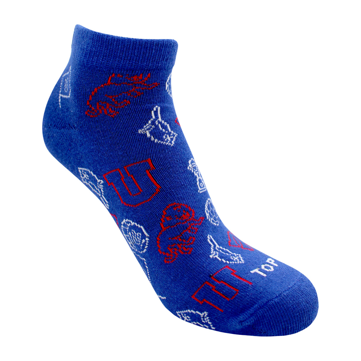 Calcetines Cortos Algodón Niños Universidad de Chile Pack 3 C1