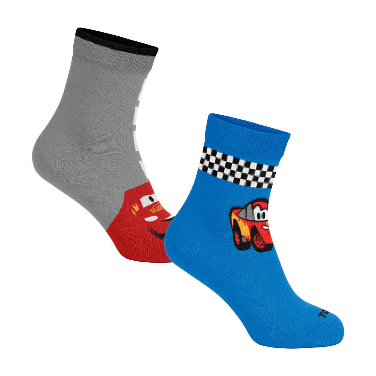 Calcetines Largos Niño Algodón Pack 2 Rayo McQueen
