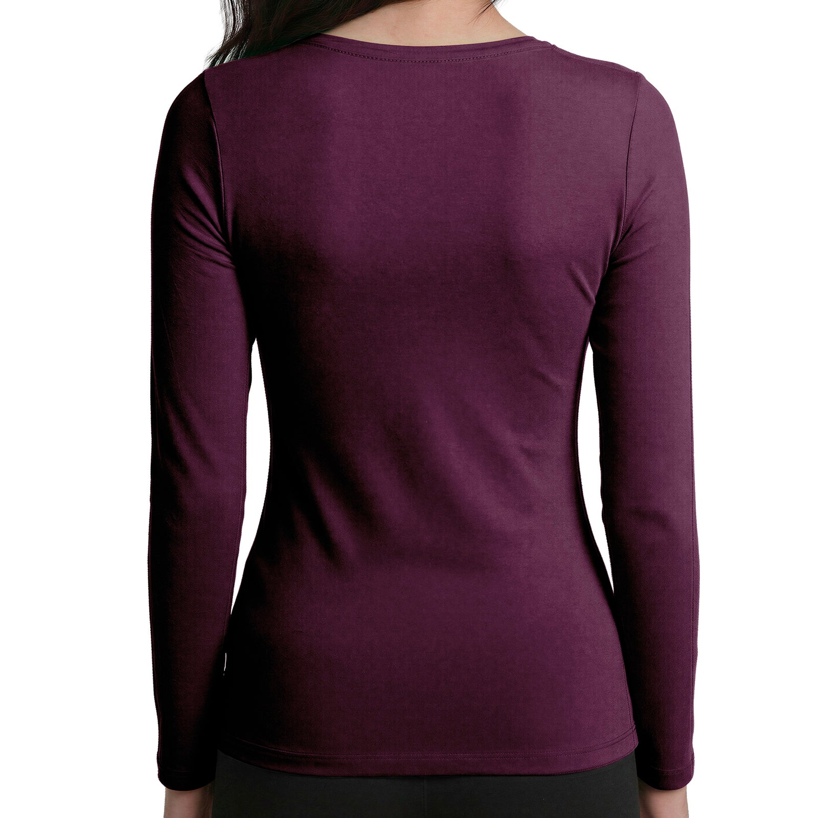 Camiseta Panty manga larga Mujer escote cuadrado C2