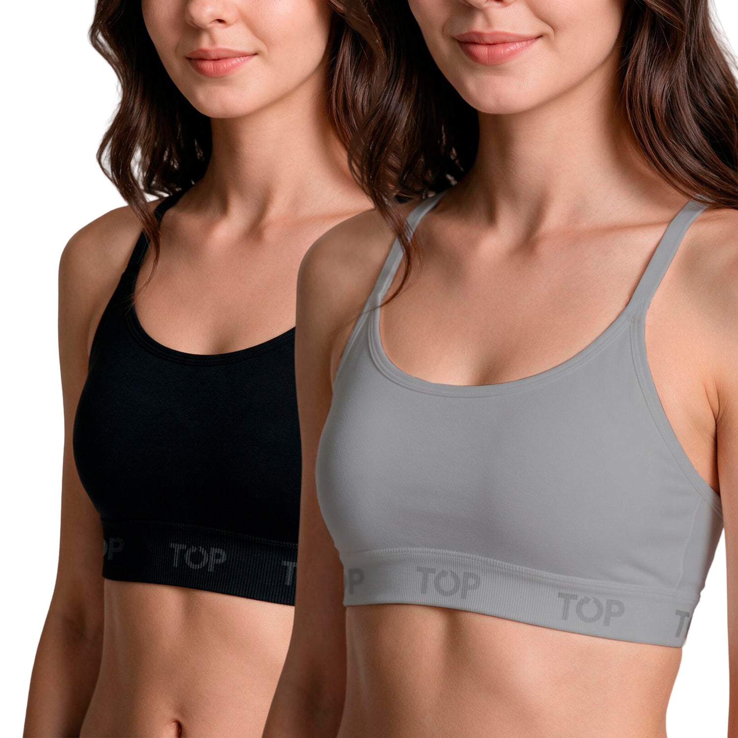 Peto Mujer Pack 2 Microfibra Pretina Ancha C3
