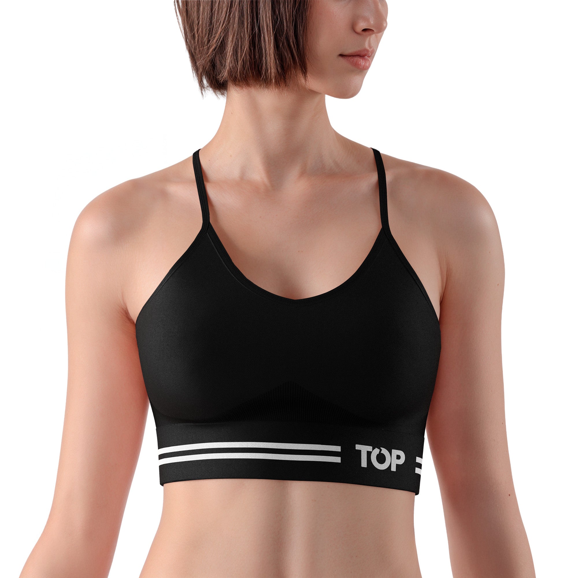 Peto Mujer Deportivo Pretina Ancha Microfibra C1