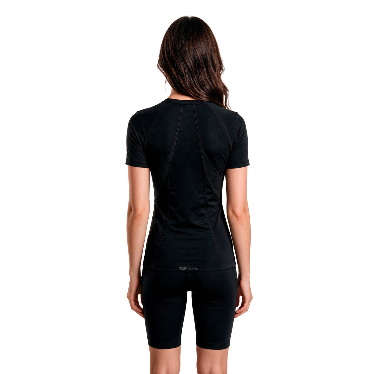 Camiseta Manga Corta Deportiva Primera Capa Mujer
