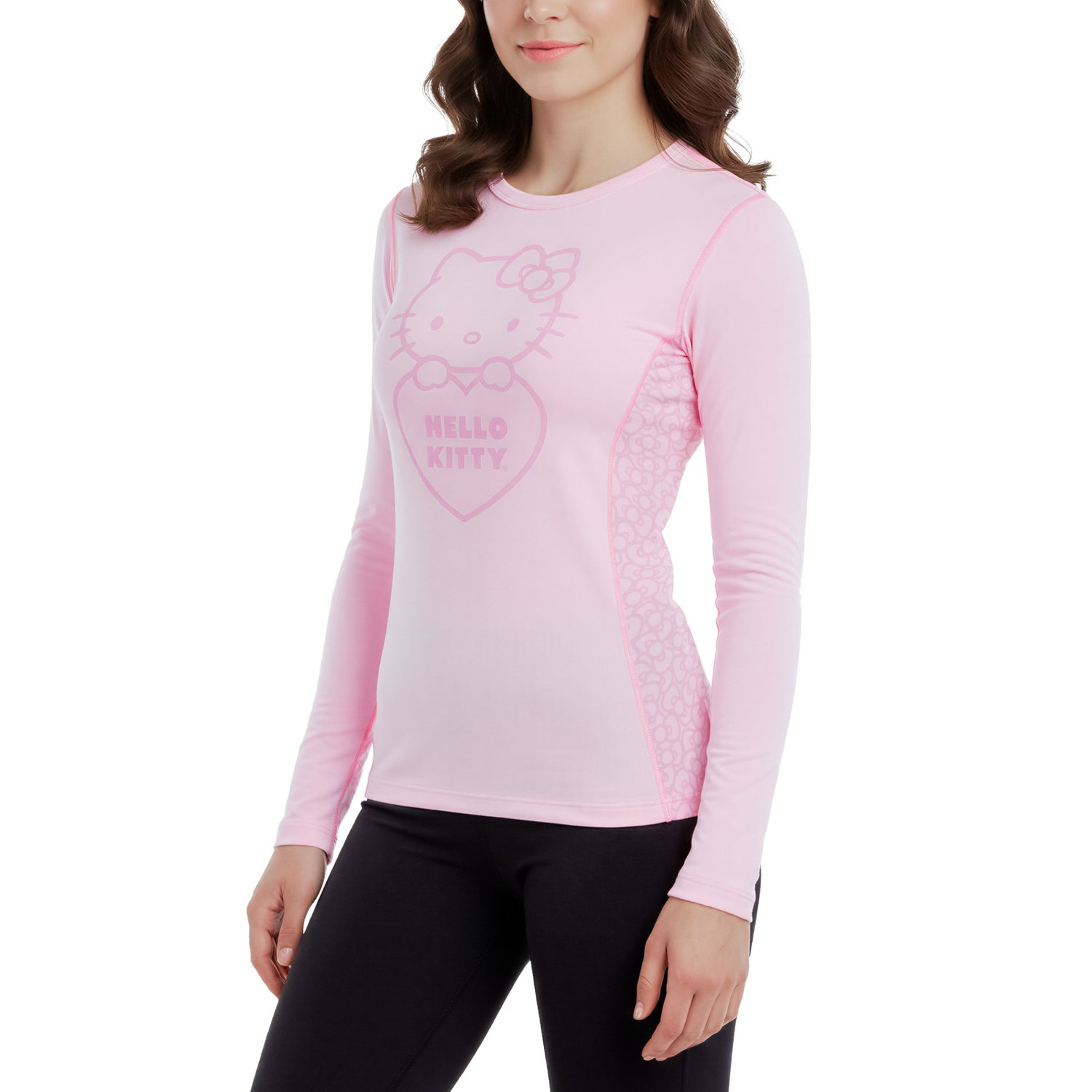 Camiseta Primera Capa Microfibra Hello Kitty C1 Mujer
