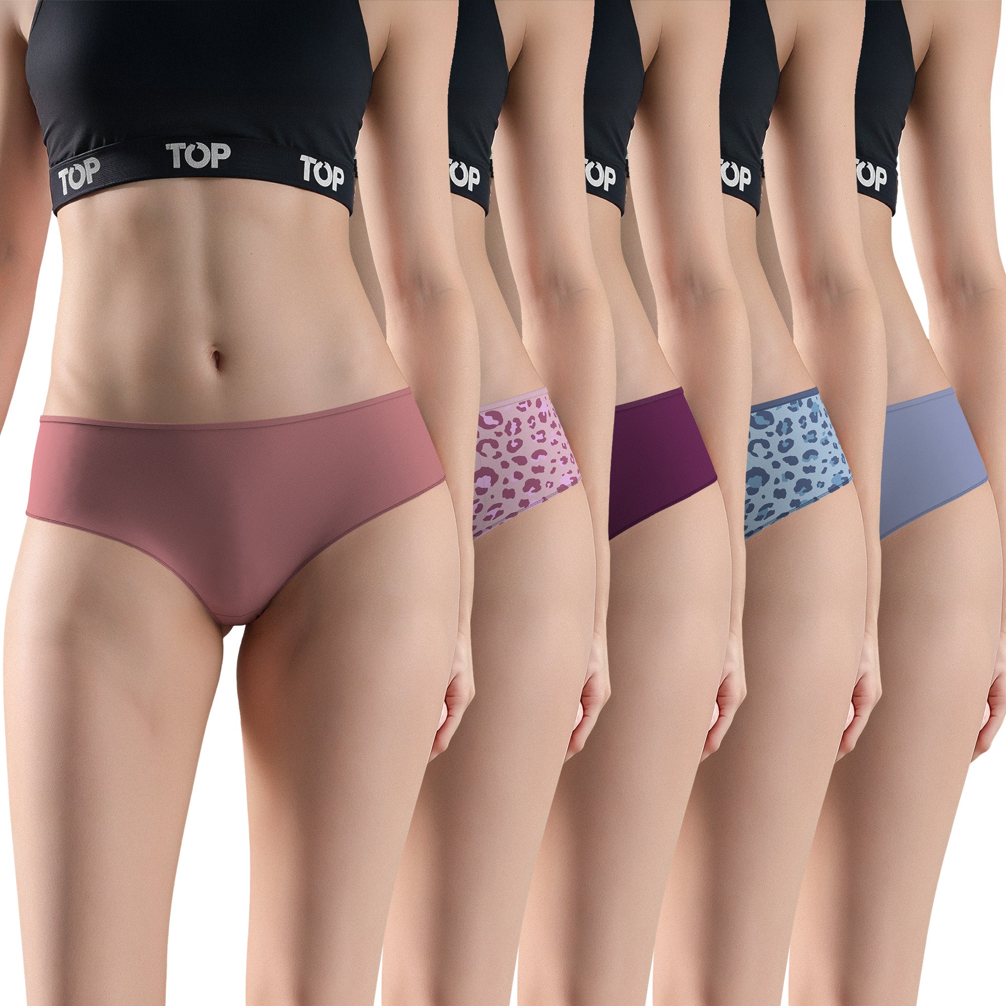 Calzón Pantaletas Algodón Sin Elástico Pack 5 C3