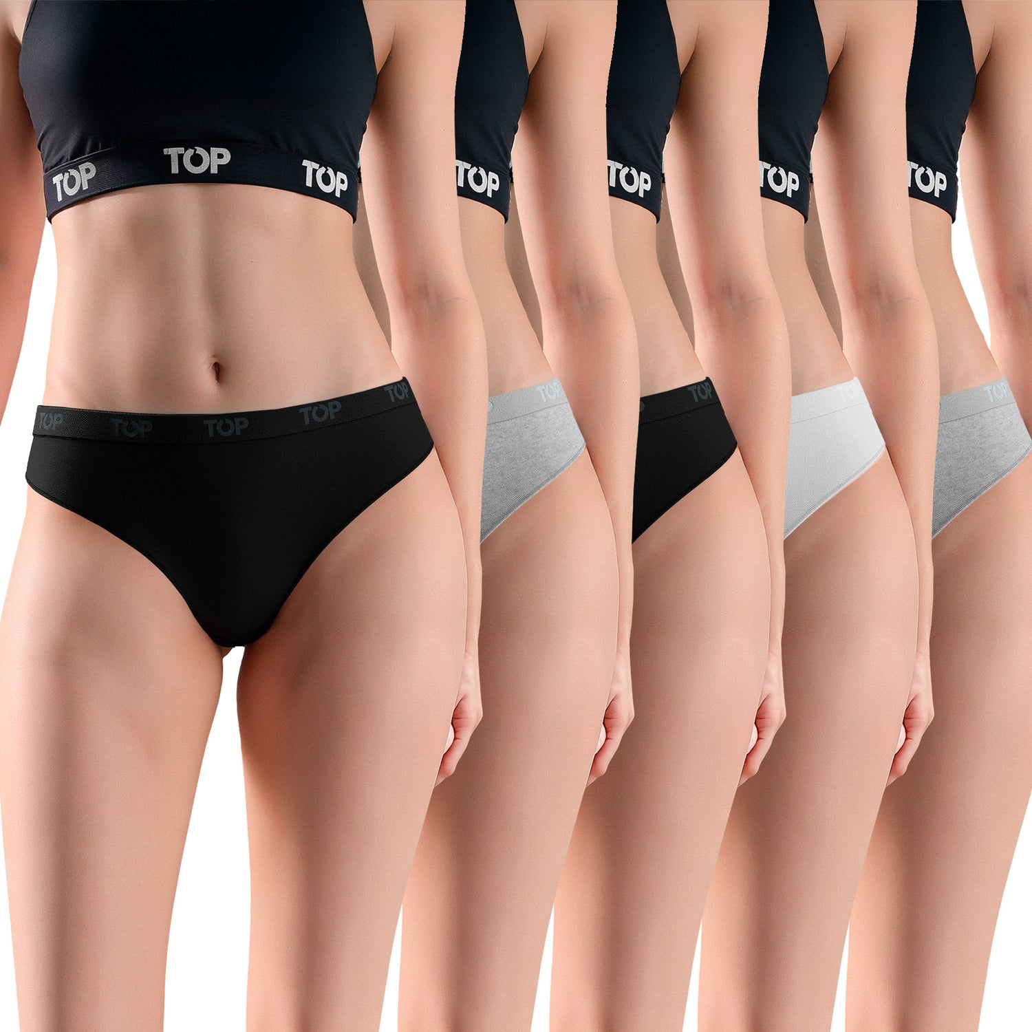 Calzón Bikini Algodón Pack 5 C2