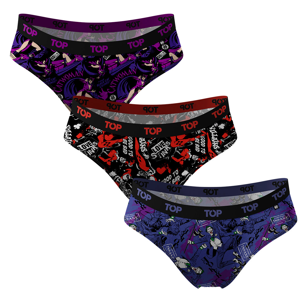 Calzón Bikini Algodón DC Pack 3 C8