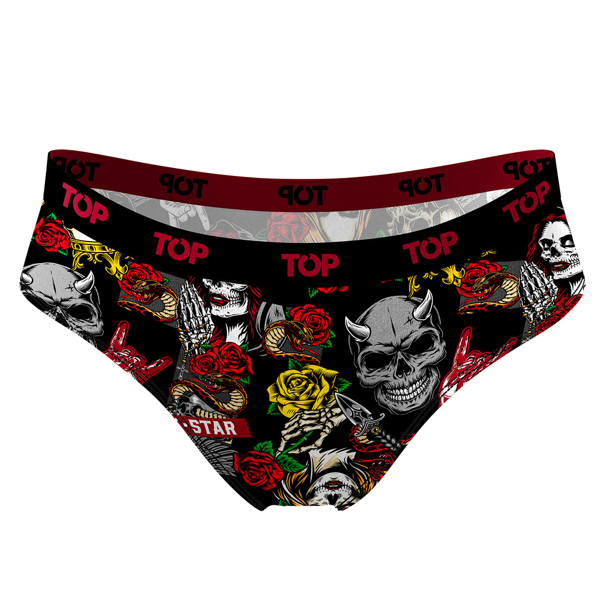 Calzón Bikini Algodón Pack 3 Icónicos - Rock C1