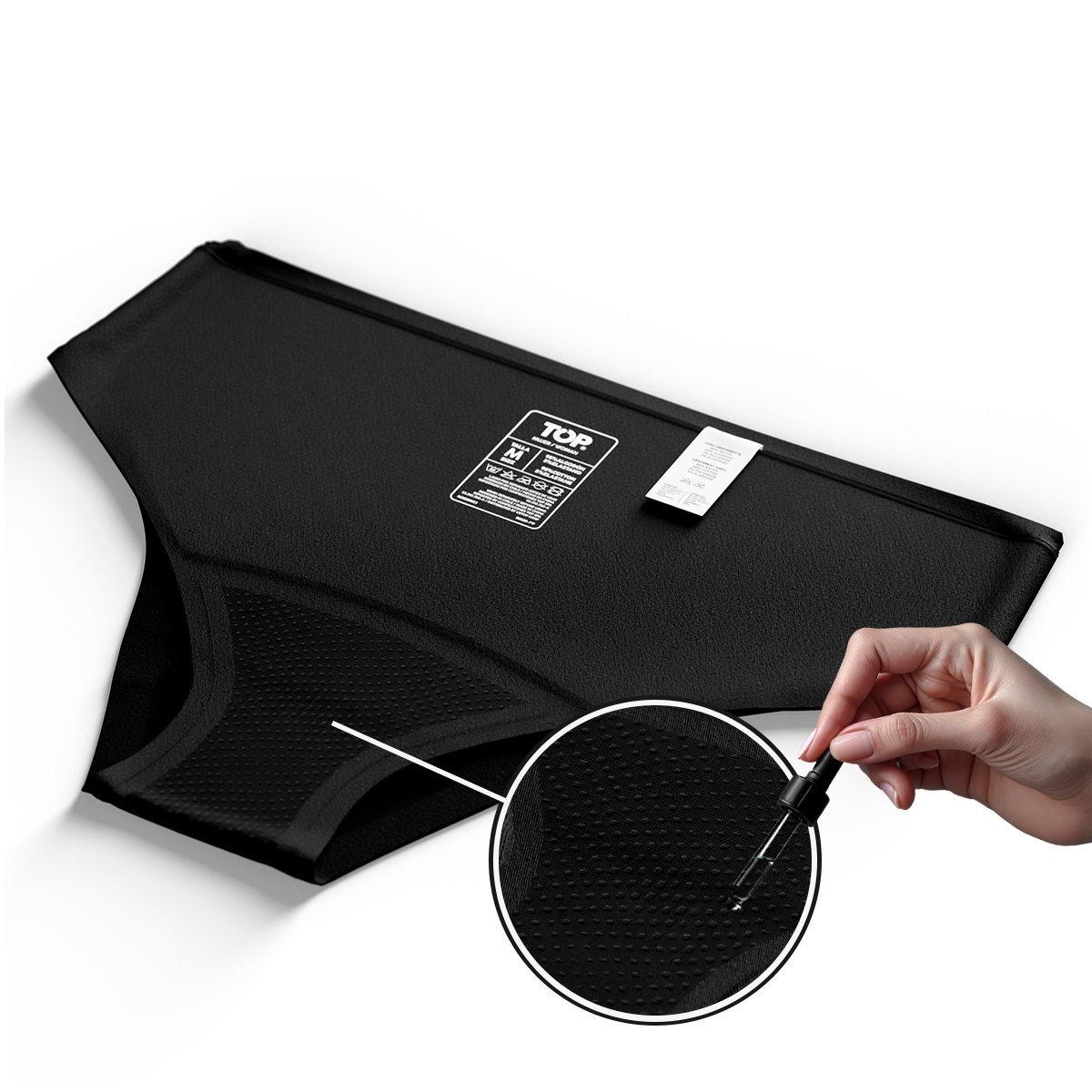 Calzón Bikini Algodón Incontinencia - Flujo Moderado