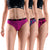 Calzón Bikini Algodón Pack 3 Colección Skins C3