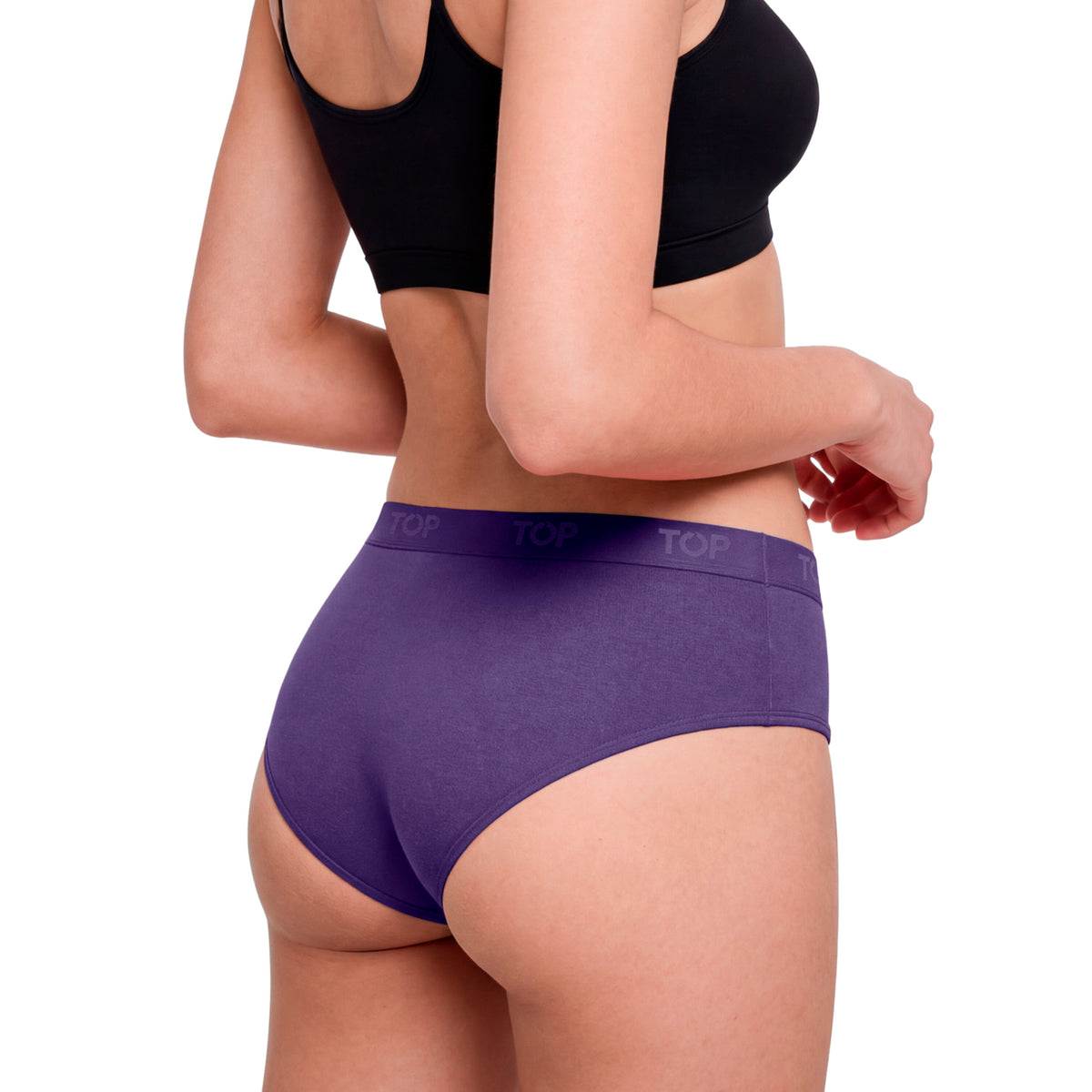 Calzón Pantaletas Algodón Con Elástico Pack 5 C3