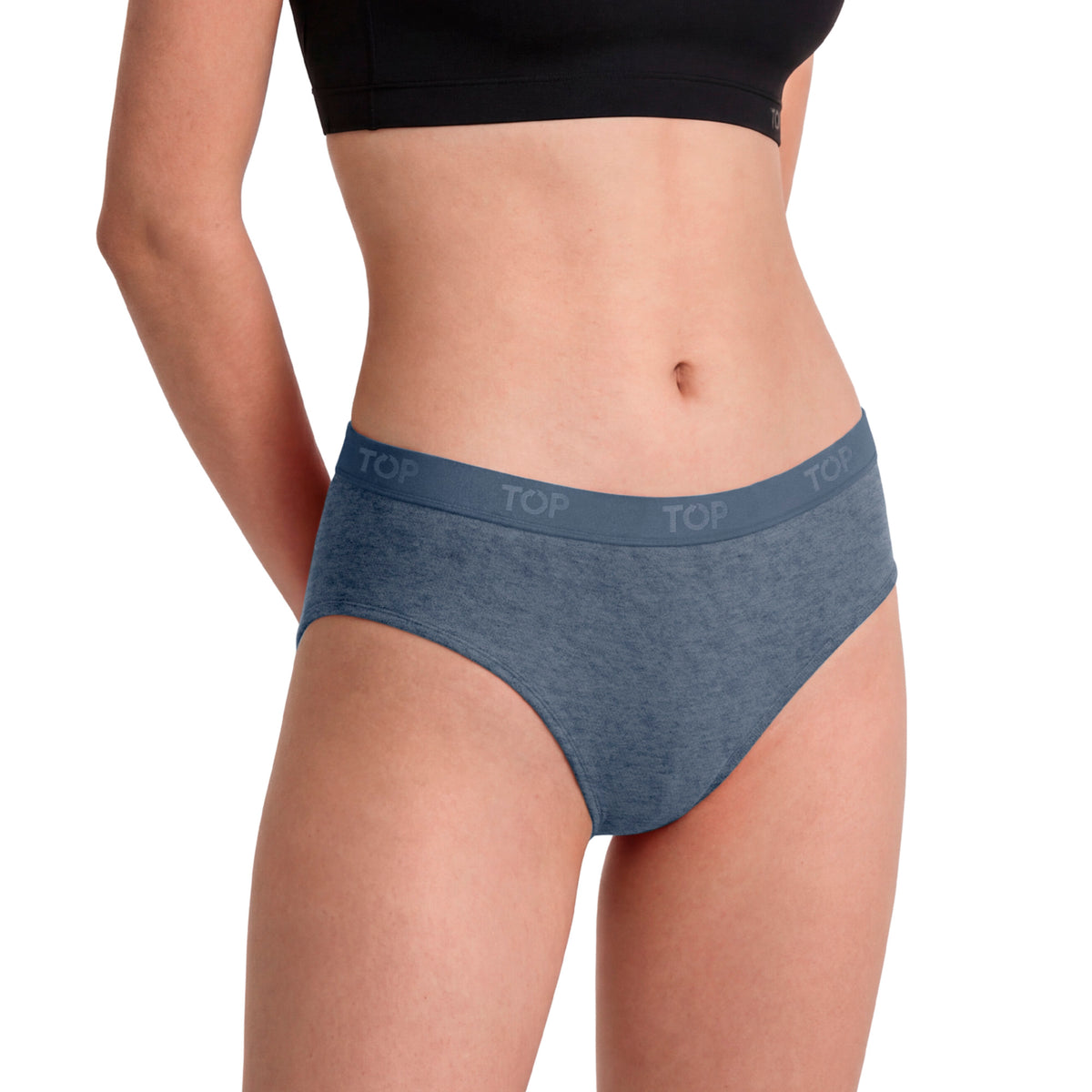 Calzón Pantaletas Algodón Con Elástico Pack 5 C3