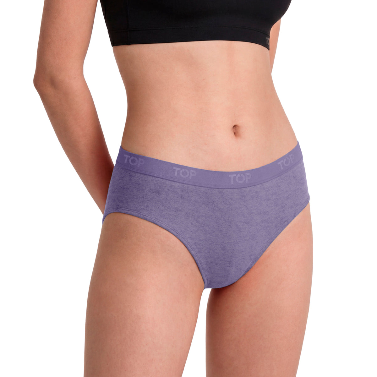 Calzón Pantaletas Algodón Con Elástico Pack 5 C3