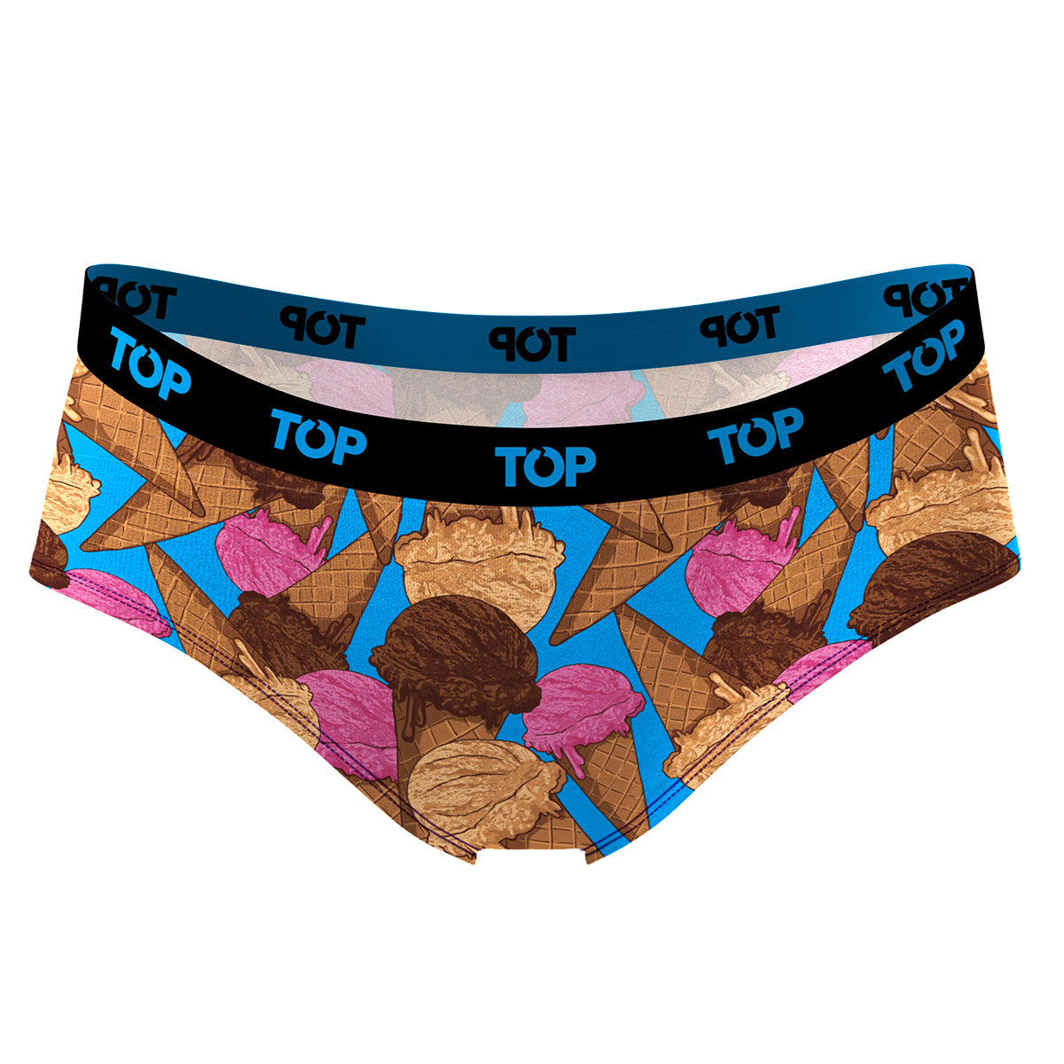 Calzón Pantaletas Algodón Con Elástico Pack 3 Icónicos - Fast Food C2