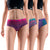 Calzón Pantaletas Algodón Con Elástico Pack 3 Colección Skins C2
