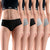 Calzón Pantaletas Algodón Con Elástico Pack 5 C2