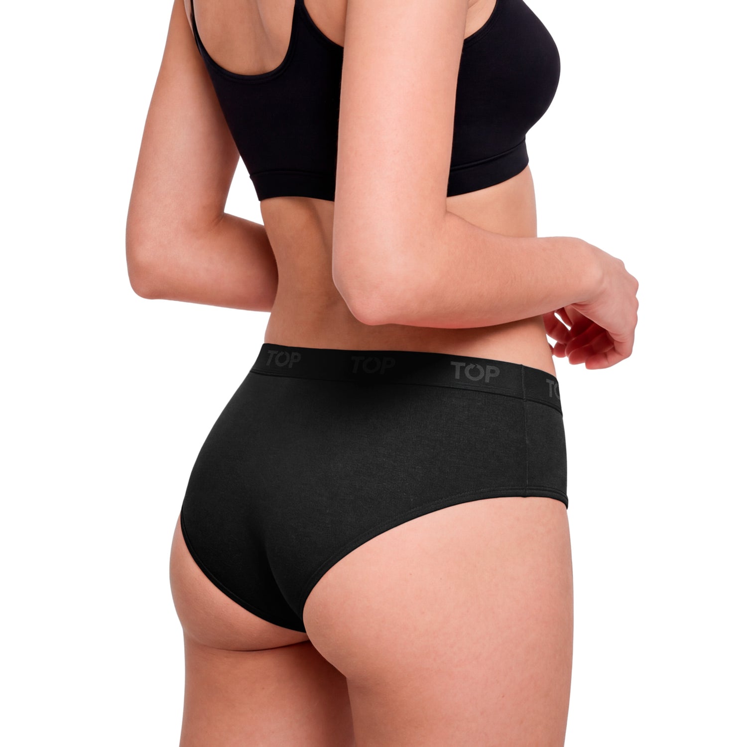 Calzón Pantaletas Algodón Con Elástico Pack 6 C3