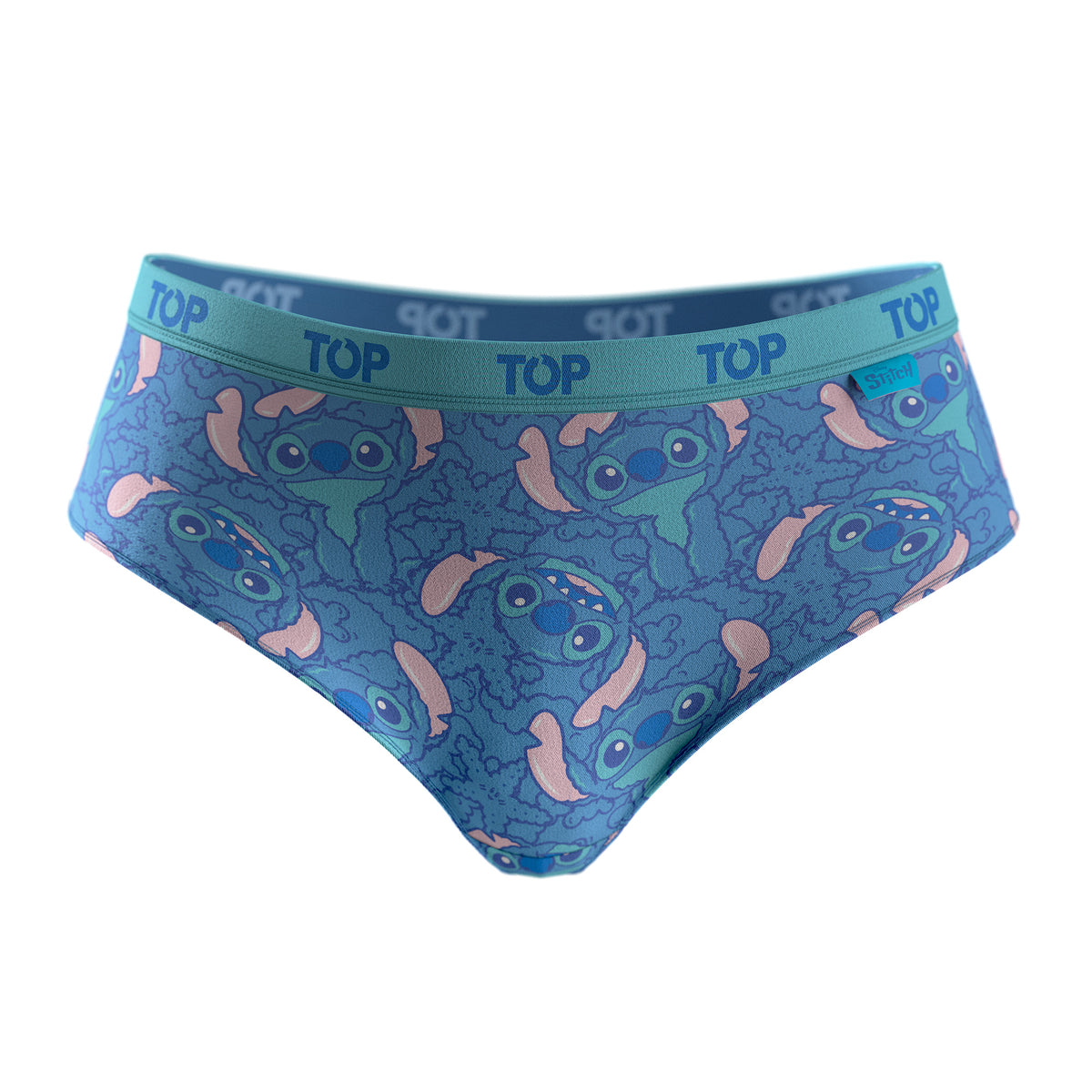 Calzón Pantaletas Algodón Con Elástico Pack 3 Stitch C2