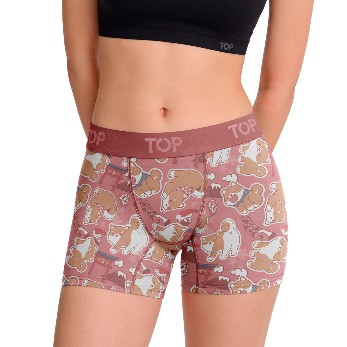 Bóxer Medio Mujer Algodón Pack 3 Colección Favs C1