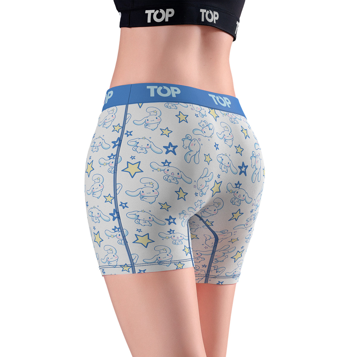 Bóxer Medio MUJER Algodón Pack 3 Cinnamoroll C11