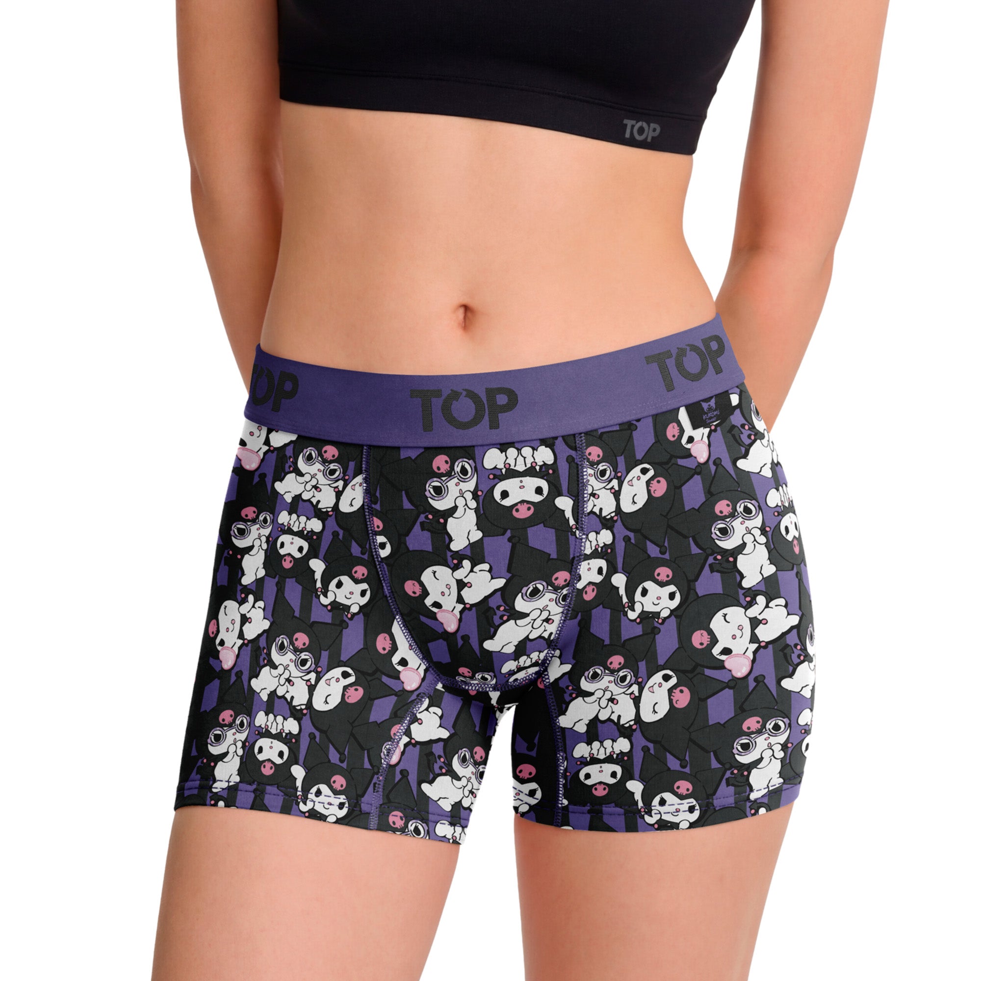 Bóxer Medio MUJER Algodón Pack 3 Kuromi C12 – Top Underwear