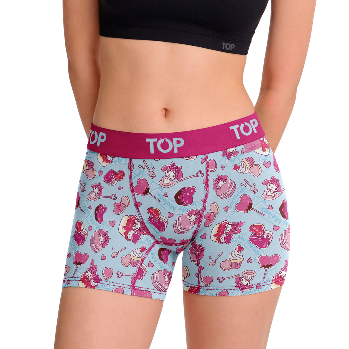 Bóxer Medio MUJER Algodón Pack 3 My Melody C13