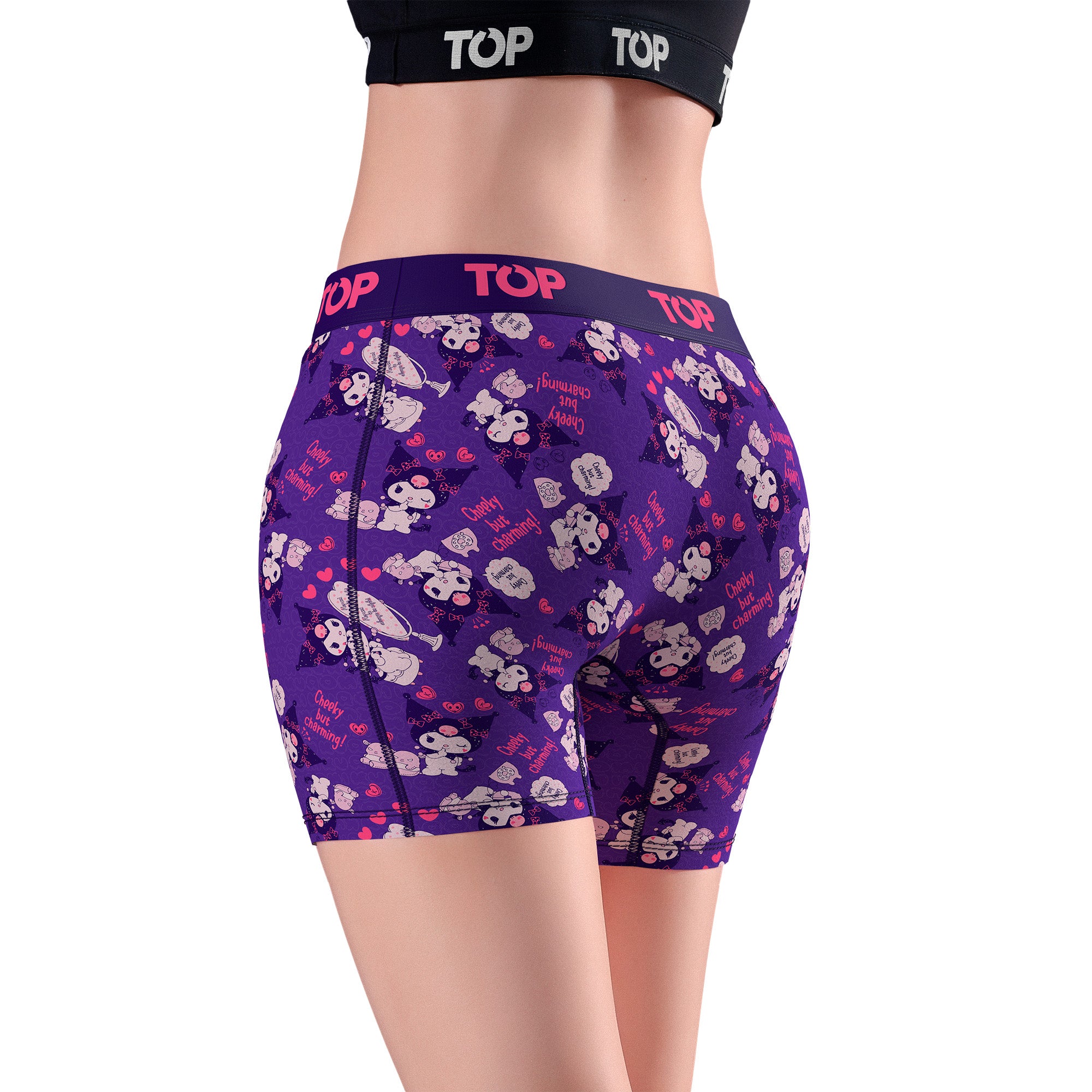 Bóxer Medio MUJER Algodón Pack 3 Kuromi C5 – Top Underwear