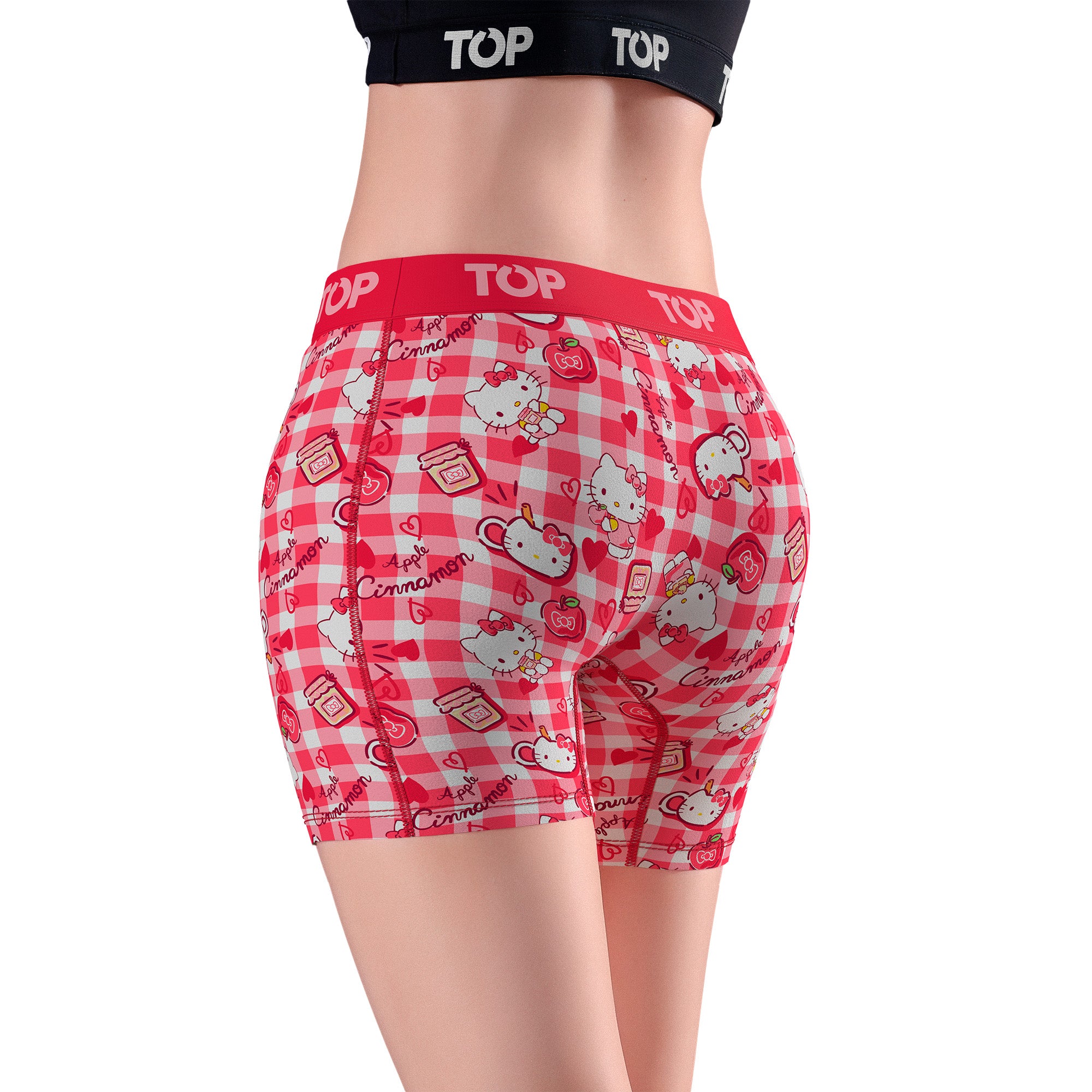 Bóxer Medio MUJER Algodón Pack 3 Hello Kitty C8