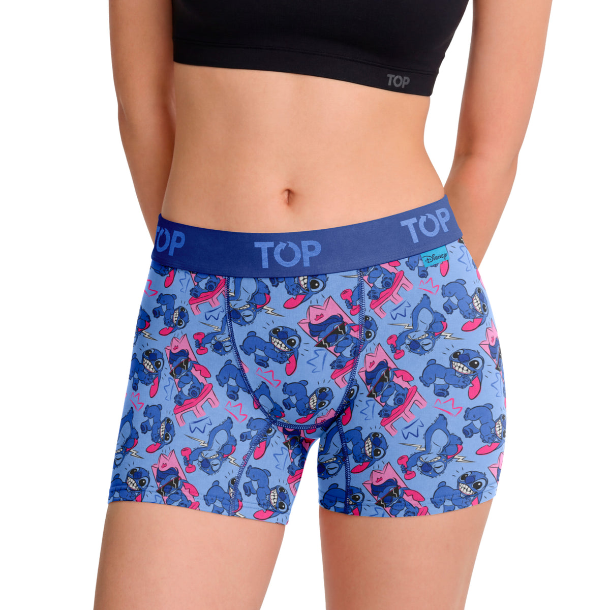 Bóxer Medio MUJER Algodón Pack 3 Stitch C9