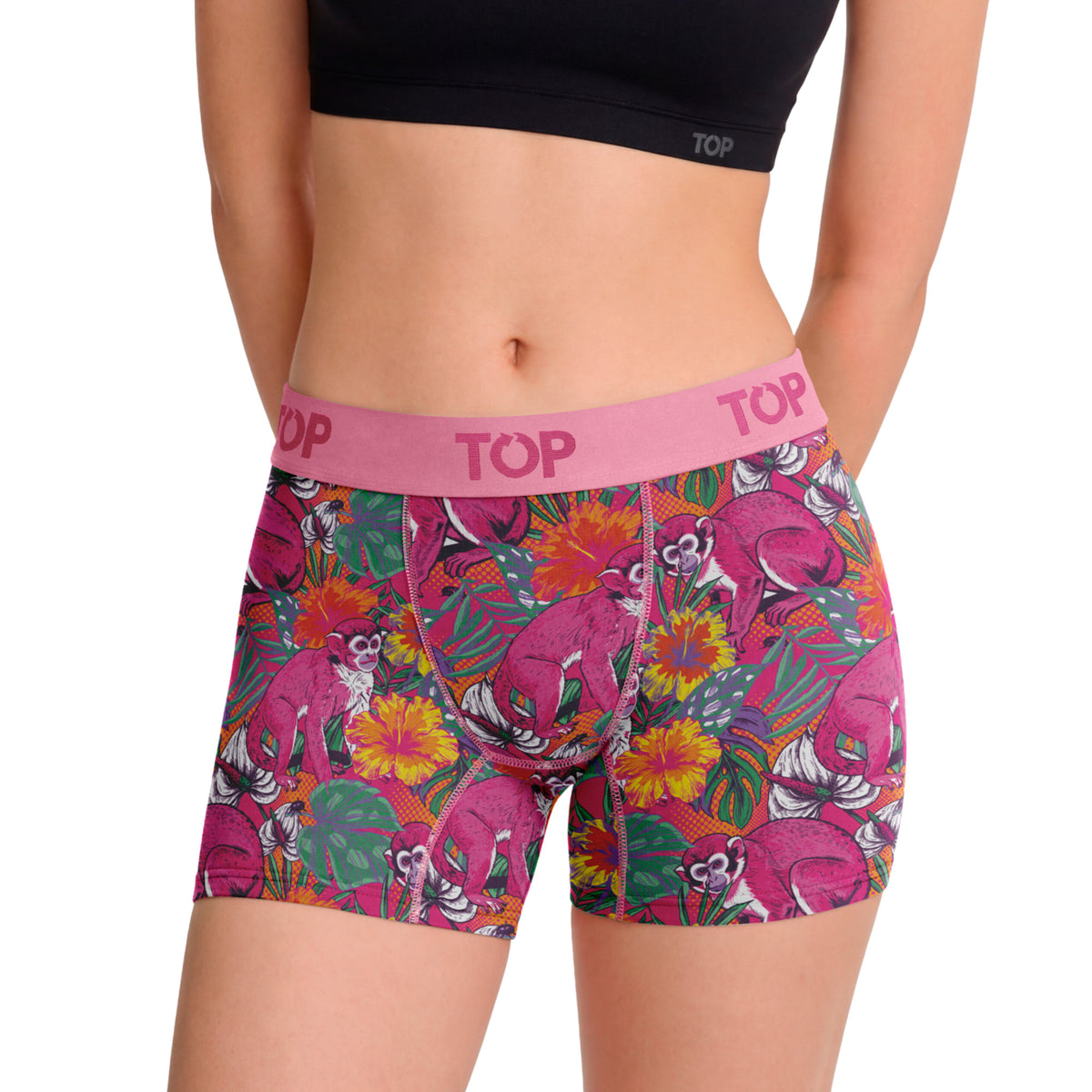 Bóxer Medio MUJER Algodón Pack 3 Colección Tropical C2
