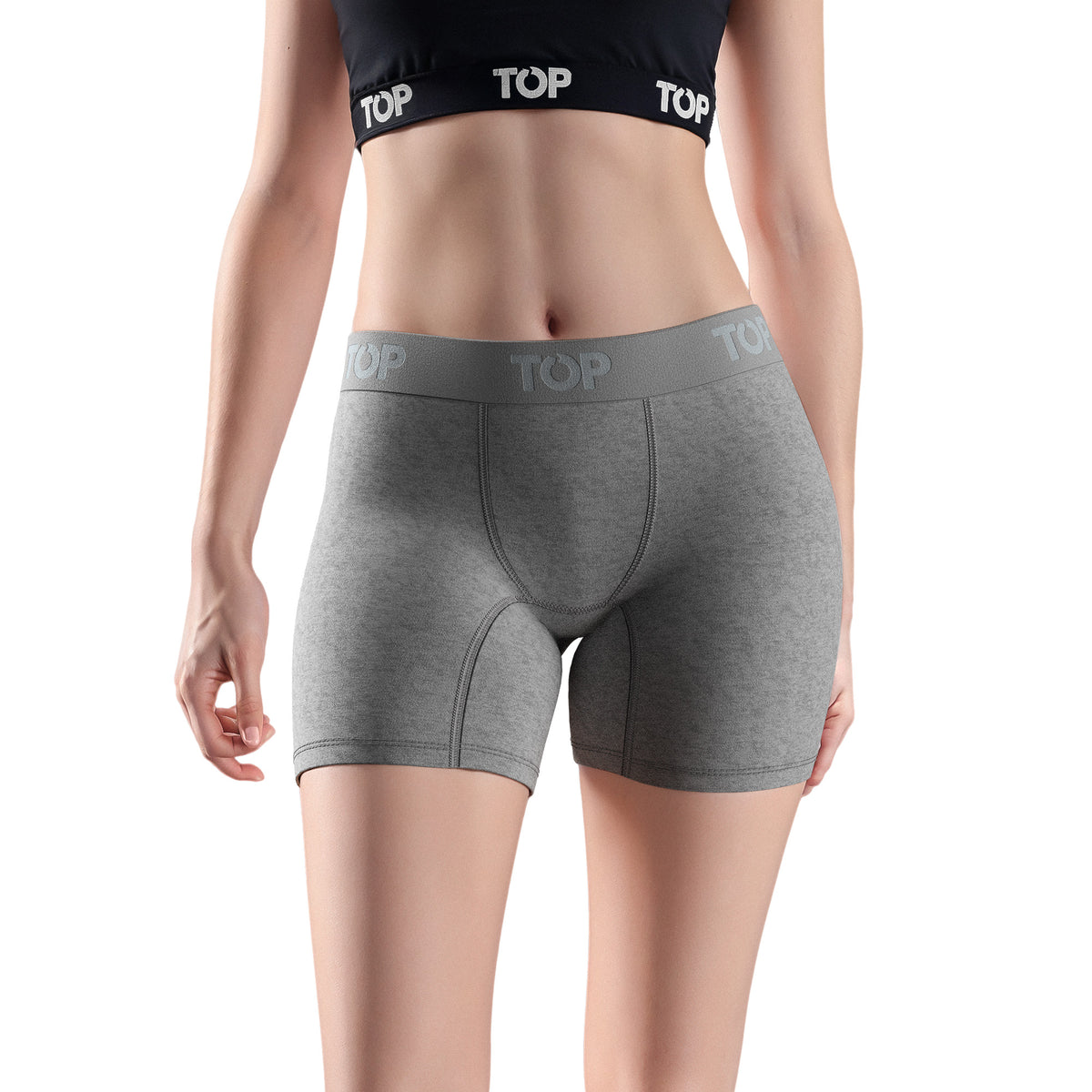 Bóxer Mujer Medio Algodón Pack 5 C4