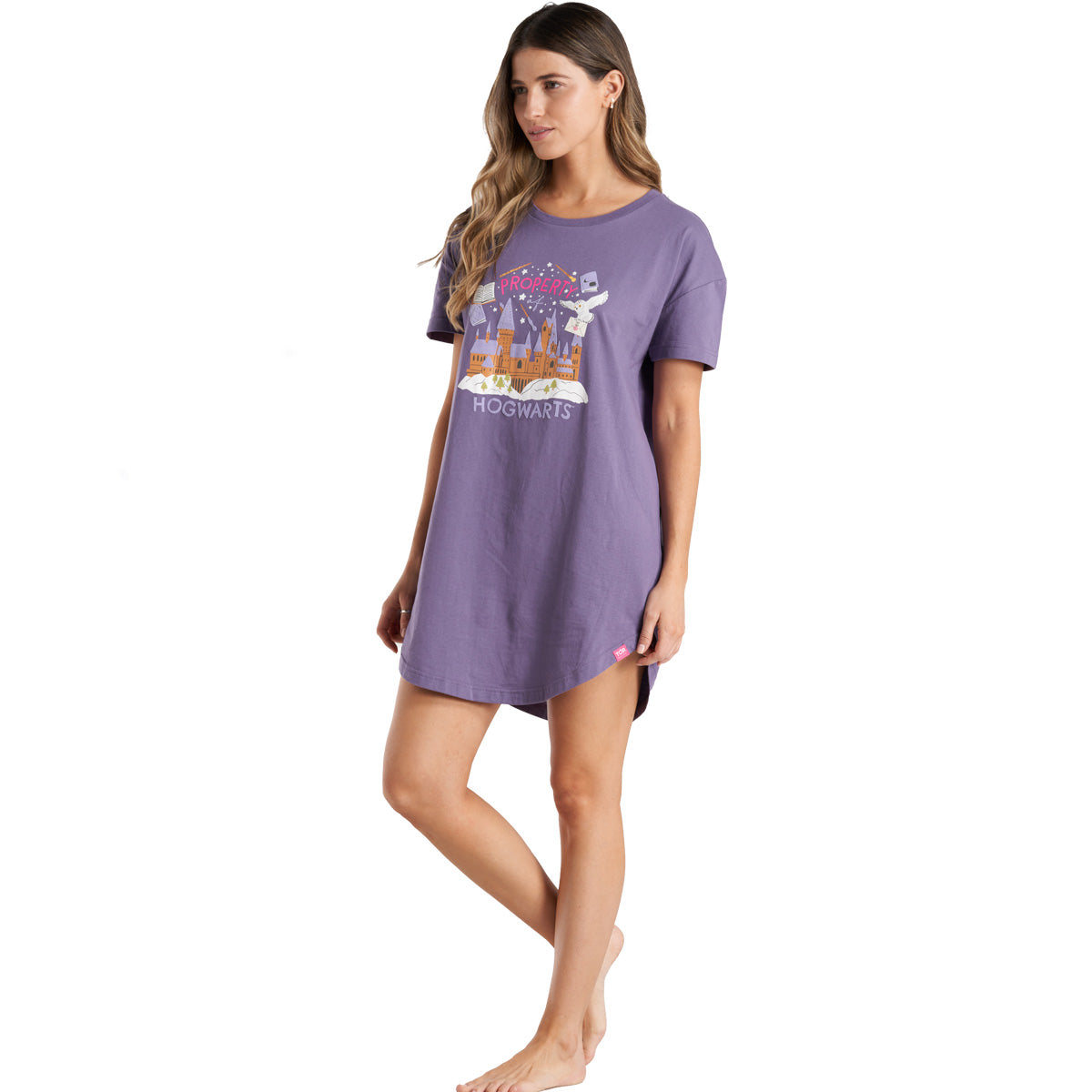 Pijama Verano Mujer Algodón Hogwarts C1