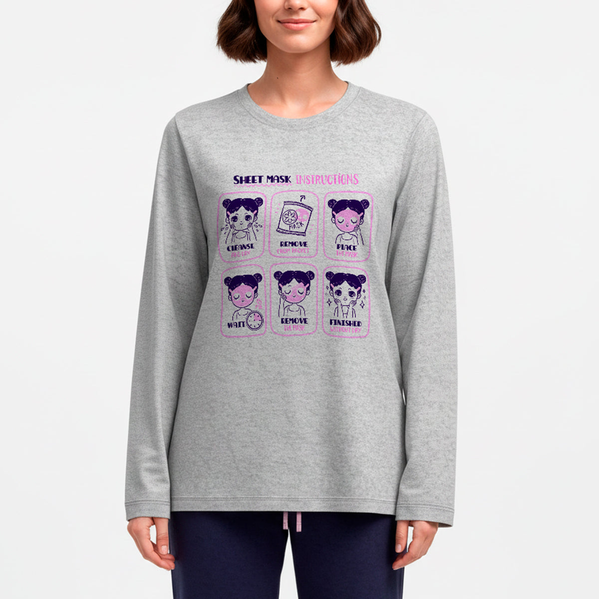 Pijama Invierno Mujer Algodón C3