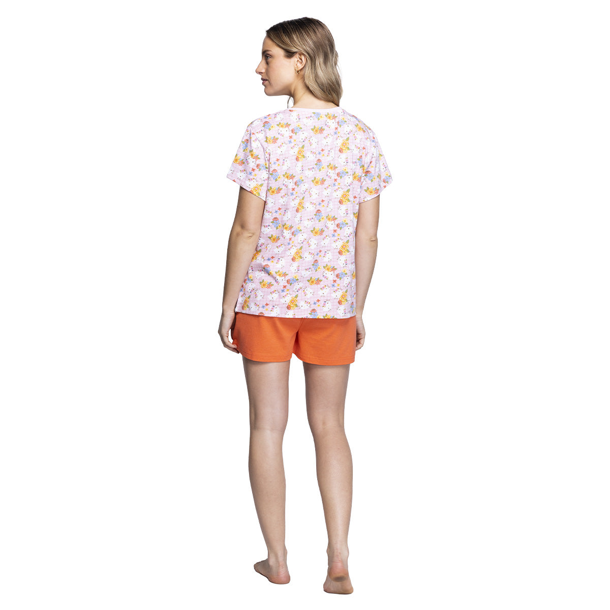 Pijama Verano Mujer Algodón Hello Kitty C4