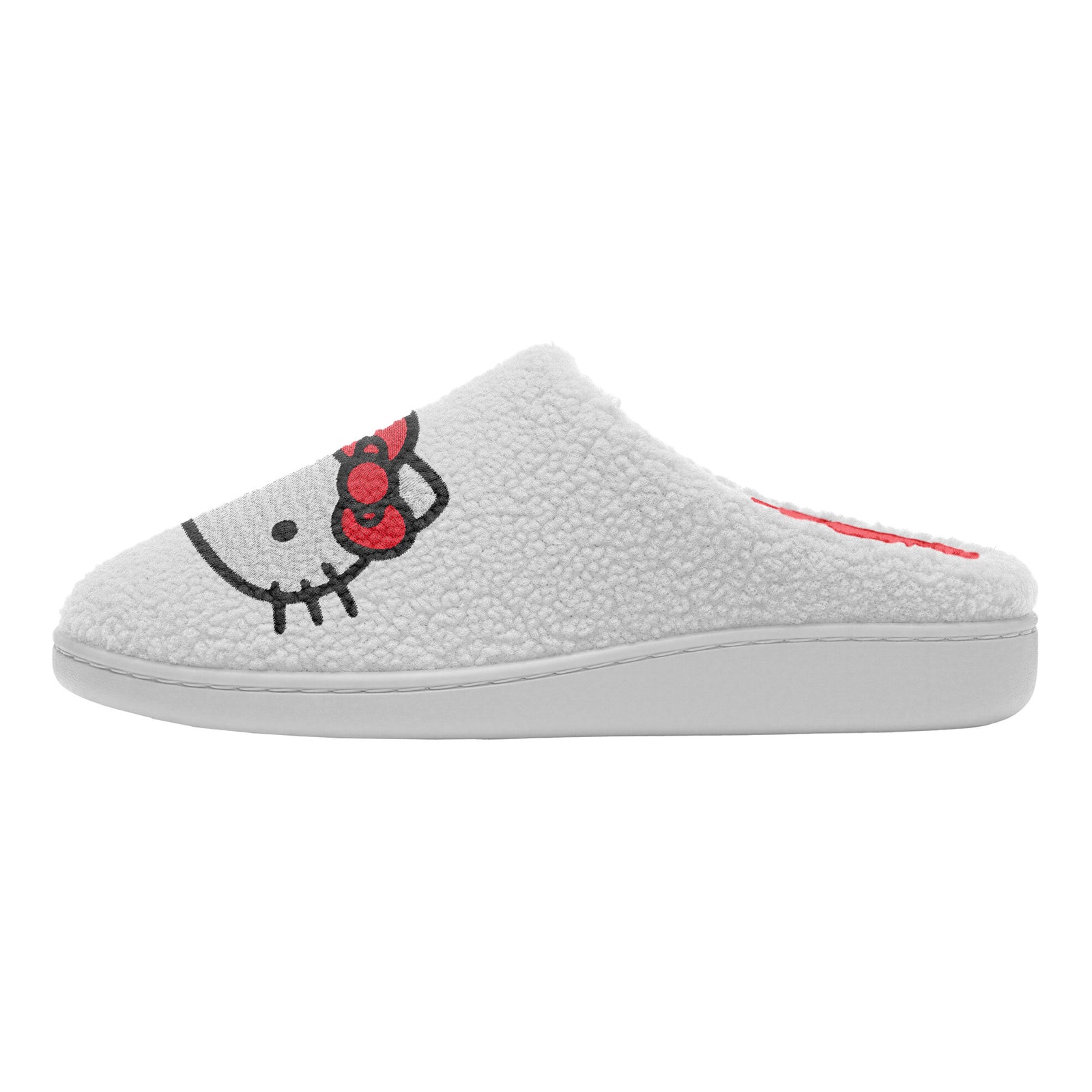 Pantufla de Sherpa Mujer Hello Kitty C1