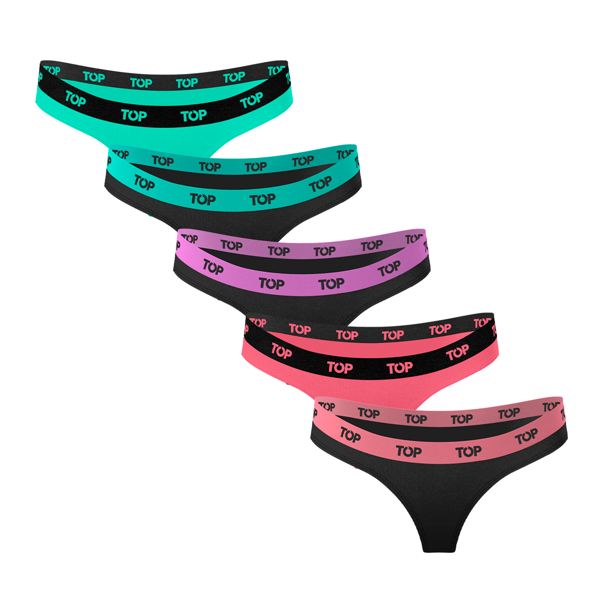 Colaless Algodón con Elástico Pack 5 C1