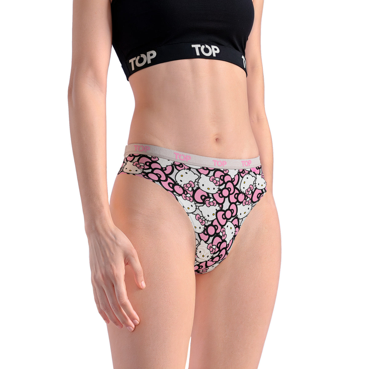 Calzón Culotte Algodón Pack 3 Hello Kitty C1