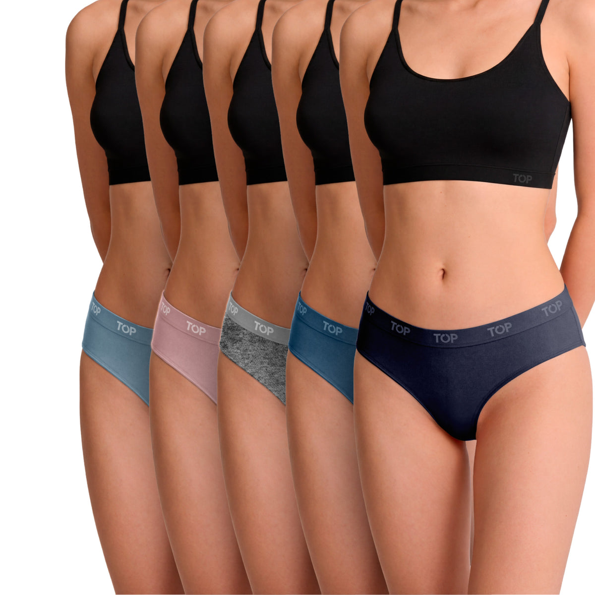 Calzón Culotte Algodón Pack 5 C2