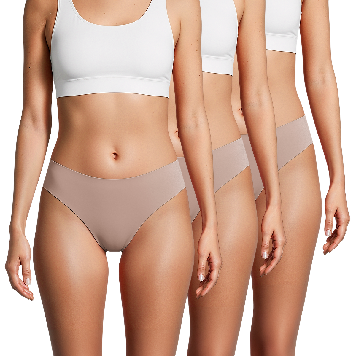 Calzón Culotte Microfibra Corte Laser Pack 3 C2