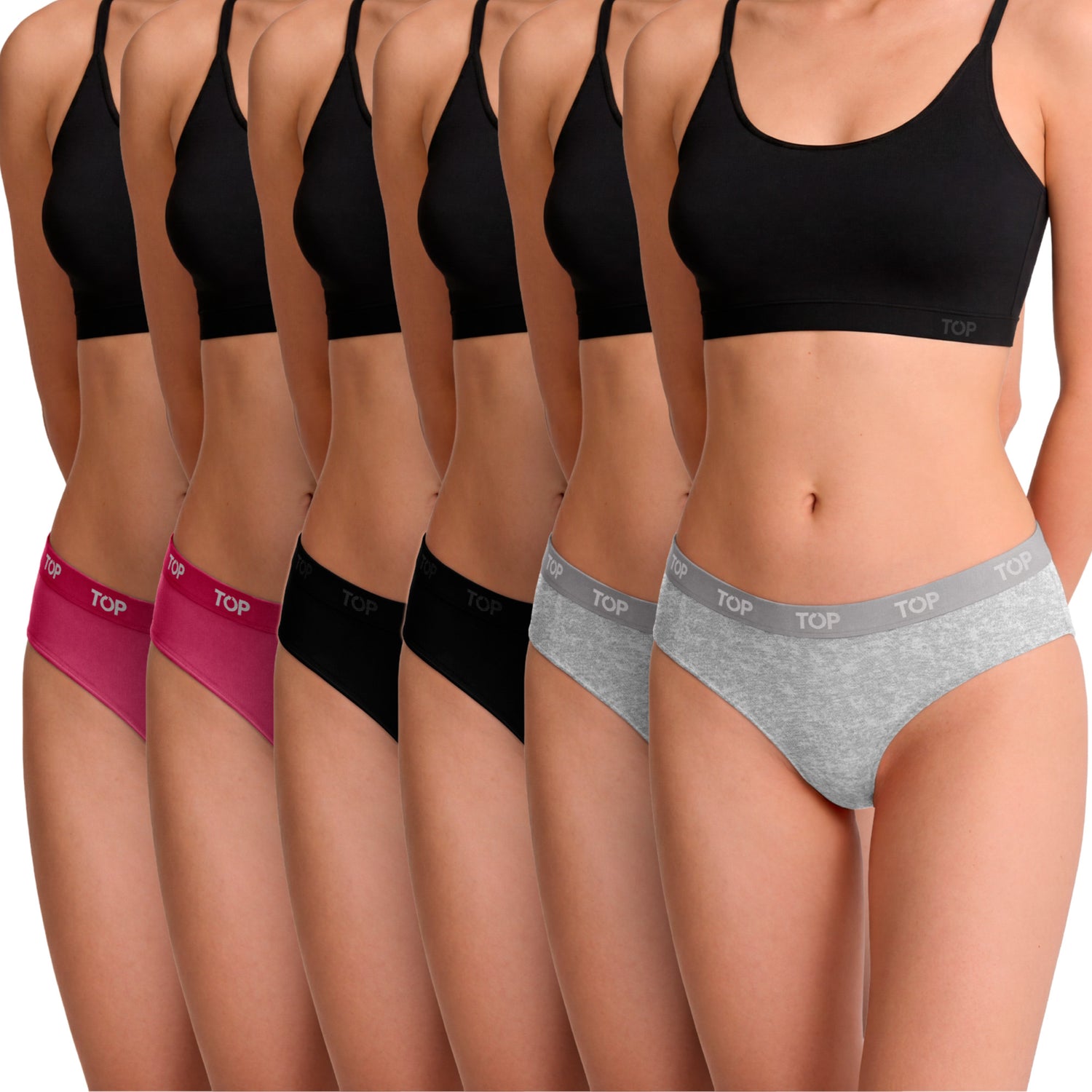 Calzón Culotte Algodón Pack 6 C1