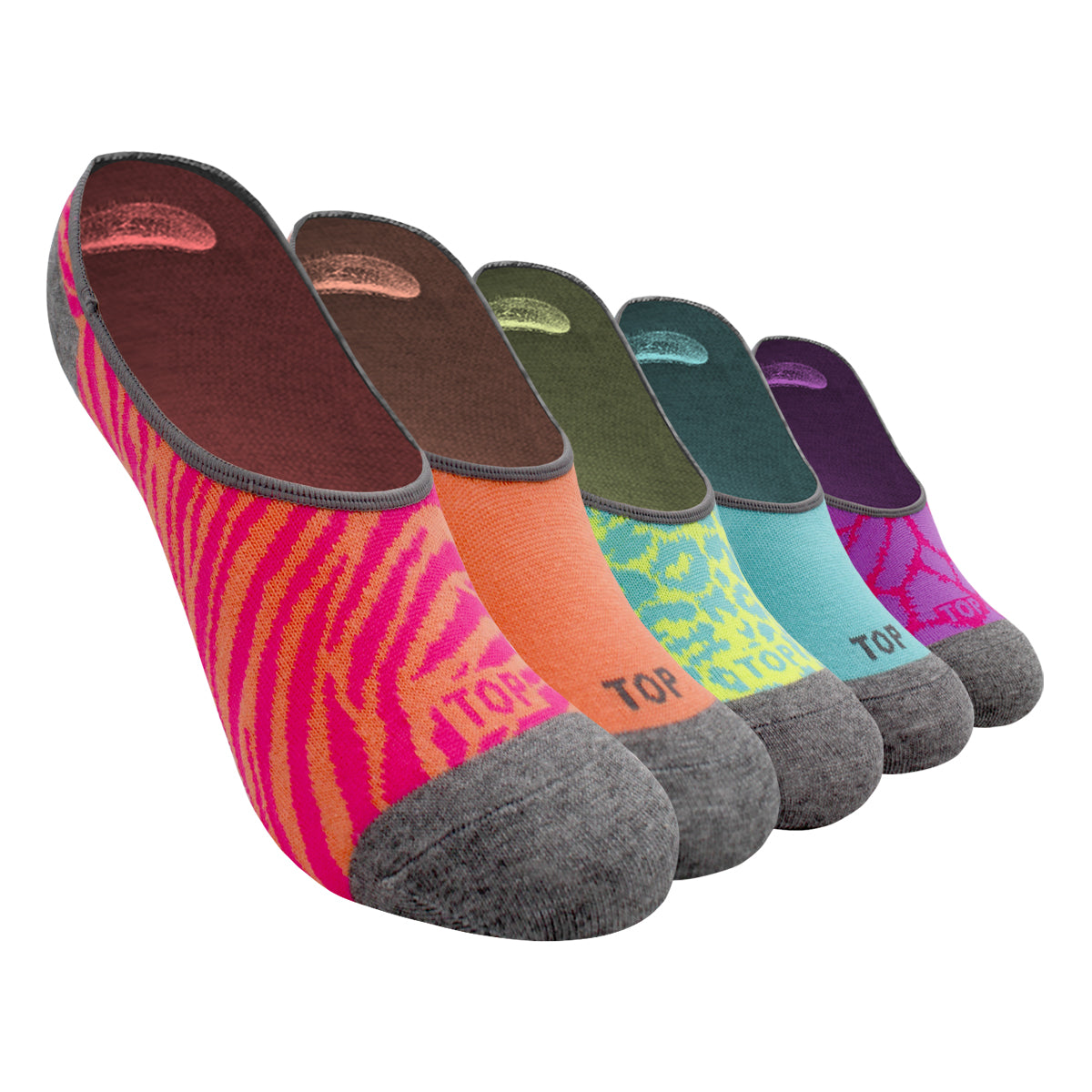 Calcetines Deportivos Invisibles Mujer Pack 5 C7