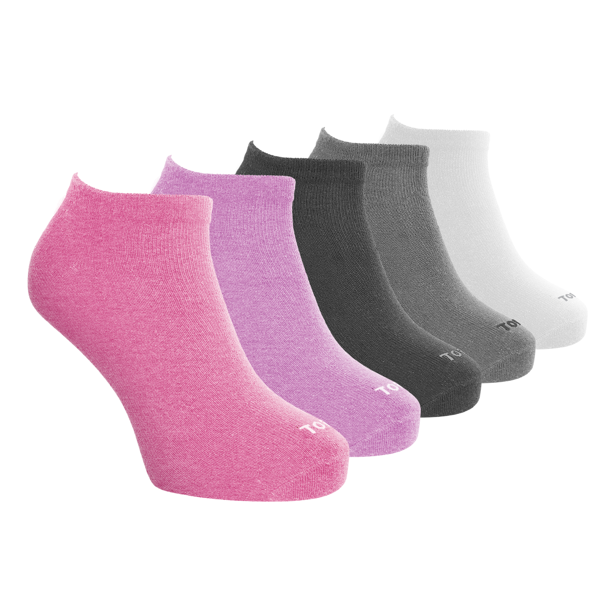 Calcetines Tobilleros Mujer Bambú Pack 5 C3