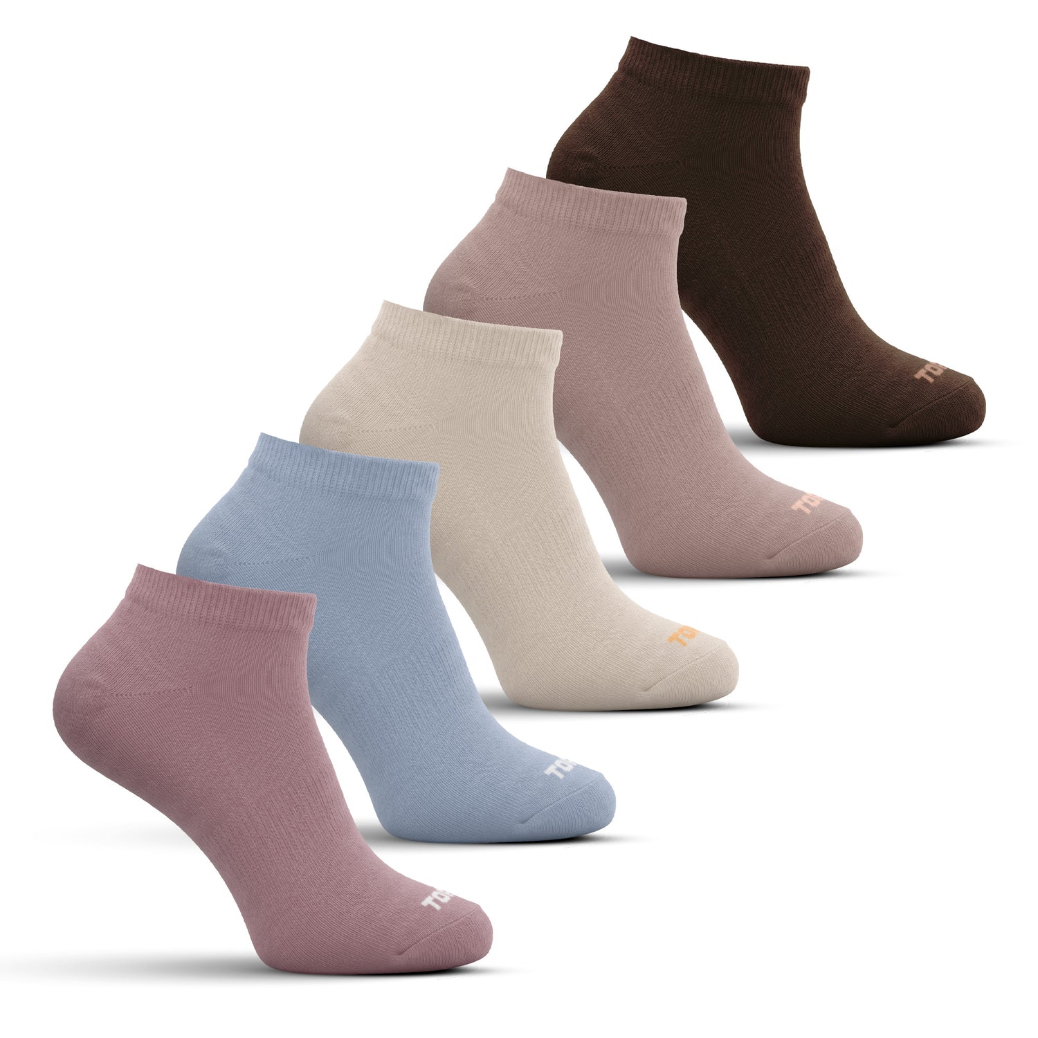 Calcetines Tobilleros Mujer Bambú Pack 5 C4
