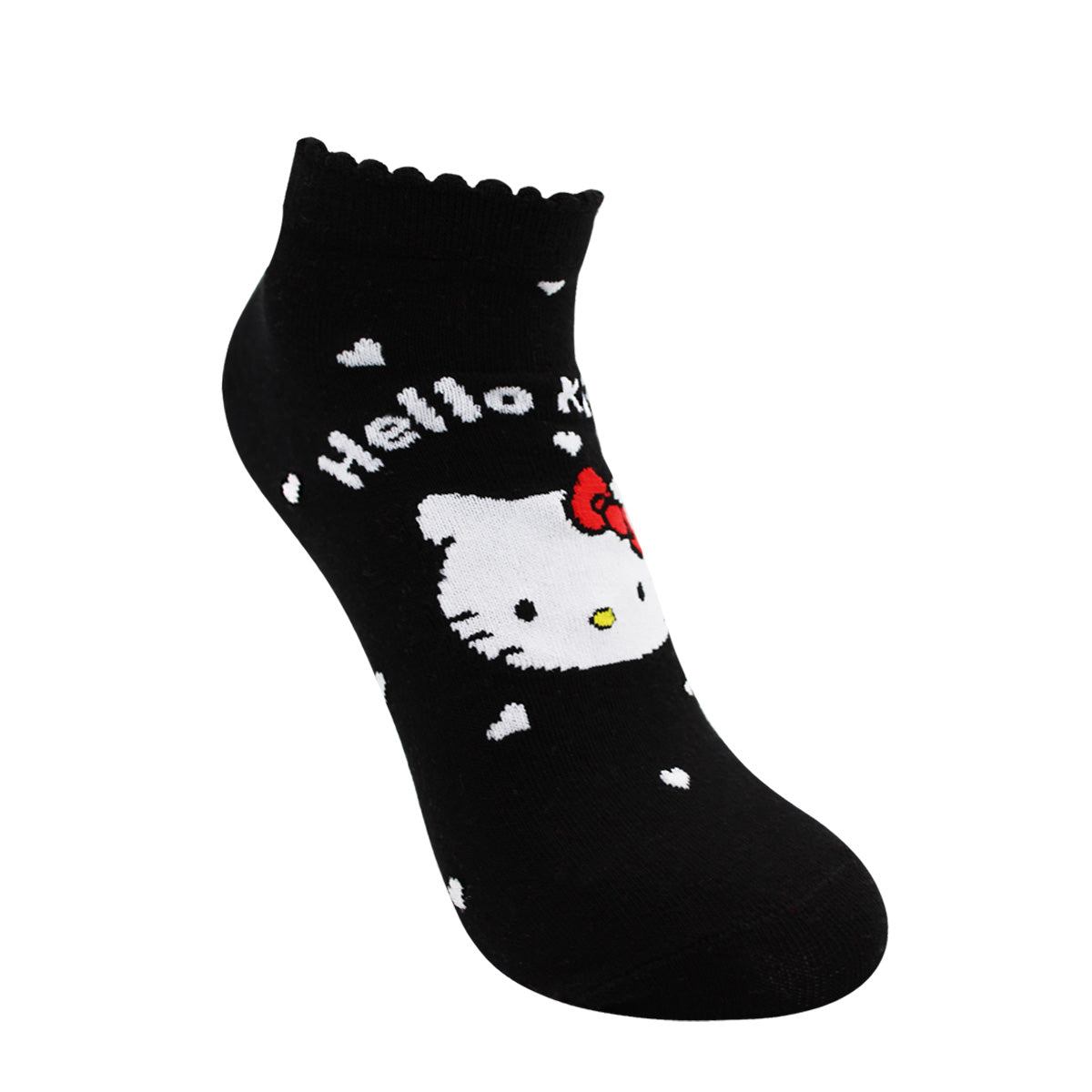 Calcetines Tobilleros Mujer Algodón Pack 2 Hello Kitty C1