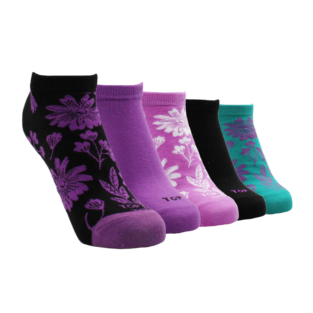 Calcetines Cortos Mujer Pack 5 C15