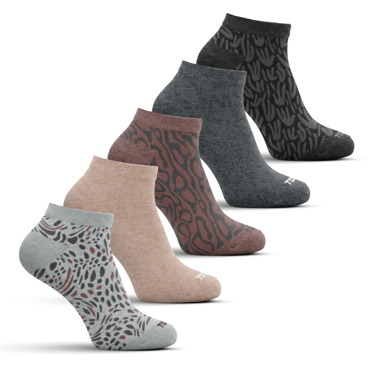 Calcetines Cortos Mujer Pack 5 C20