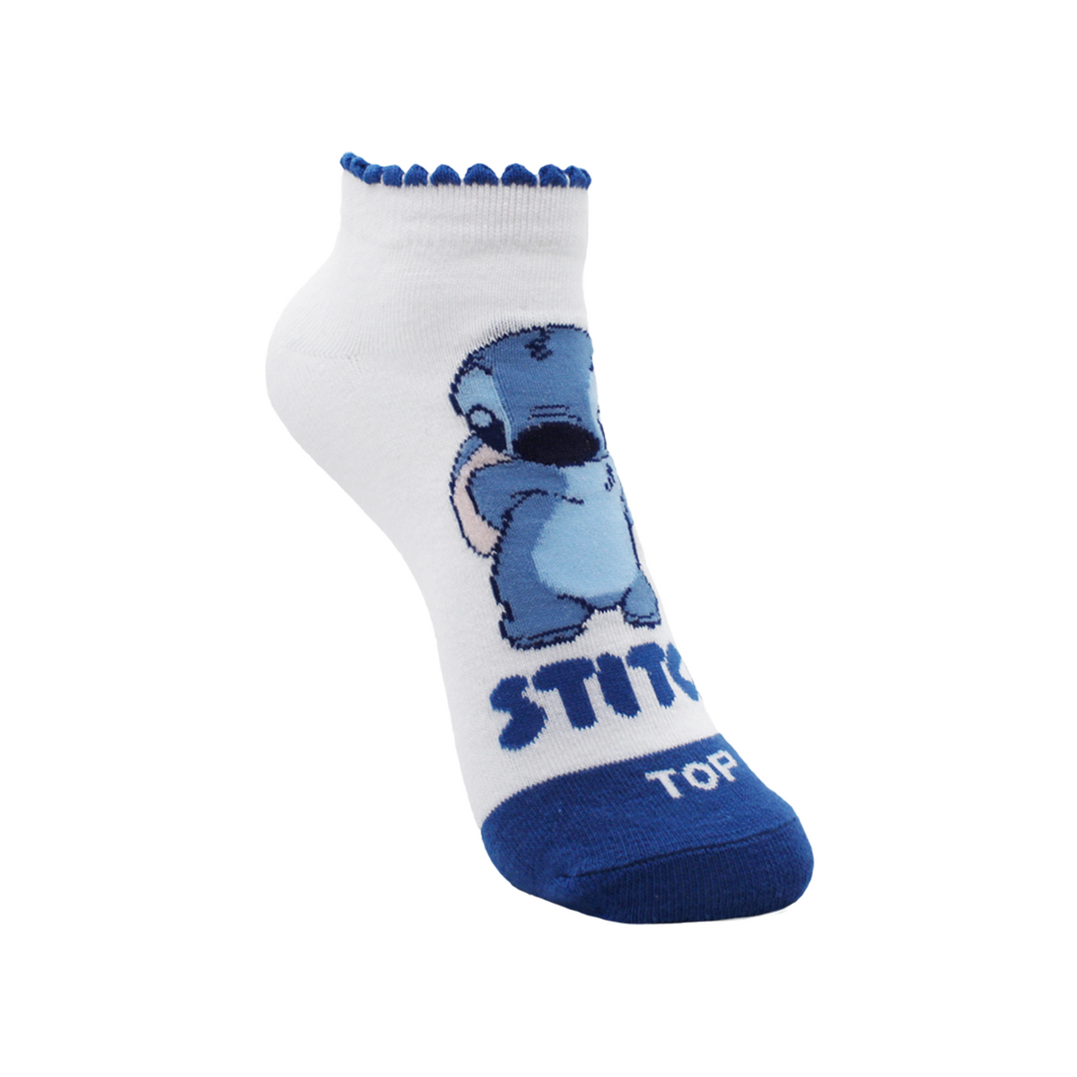 Calcetines Tobilleros Mujer Algodón Pack 2 Stitch C2