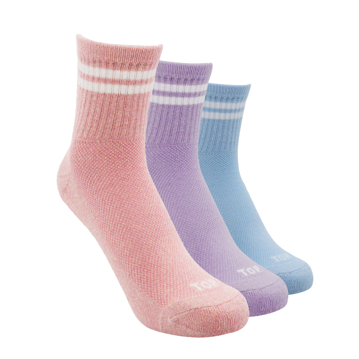 Calcetines Mujer Deportivos Media Caña Pack 3 C3