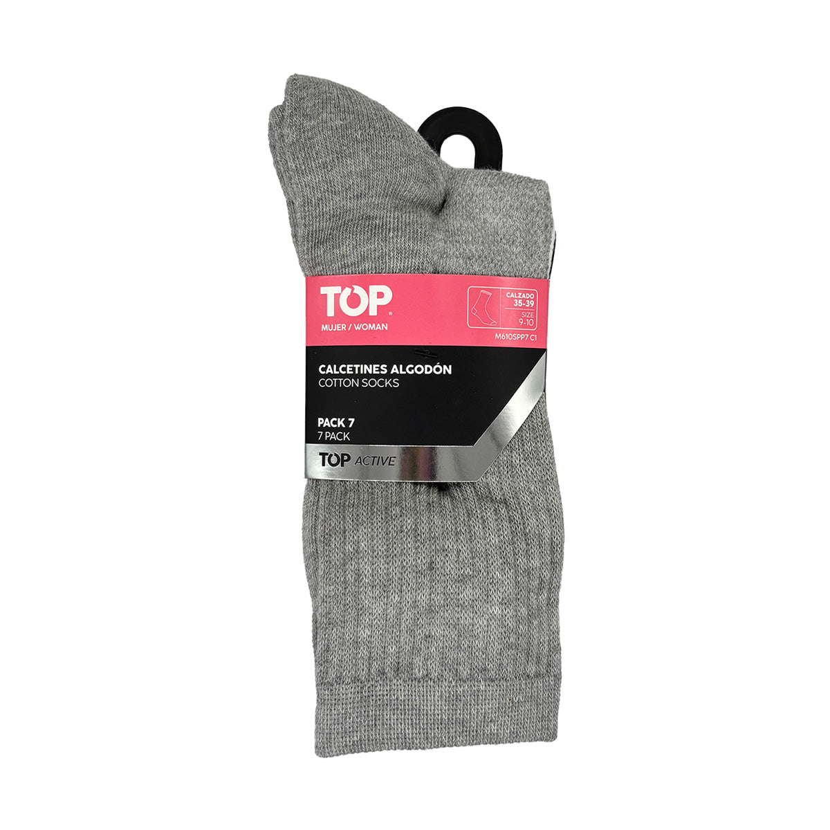 Calcetines MUJER Deportivos Largos Pack 7 C1