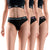 Colaless Microfibra Con Elástico Pack 3 Active C2