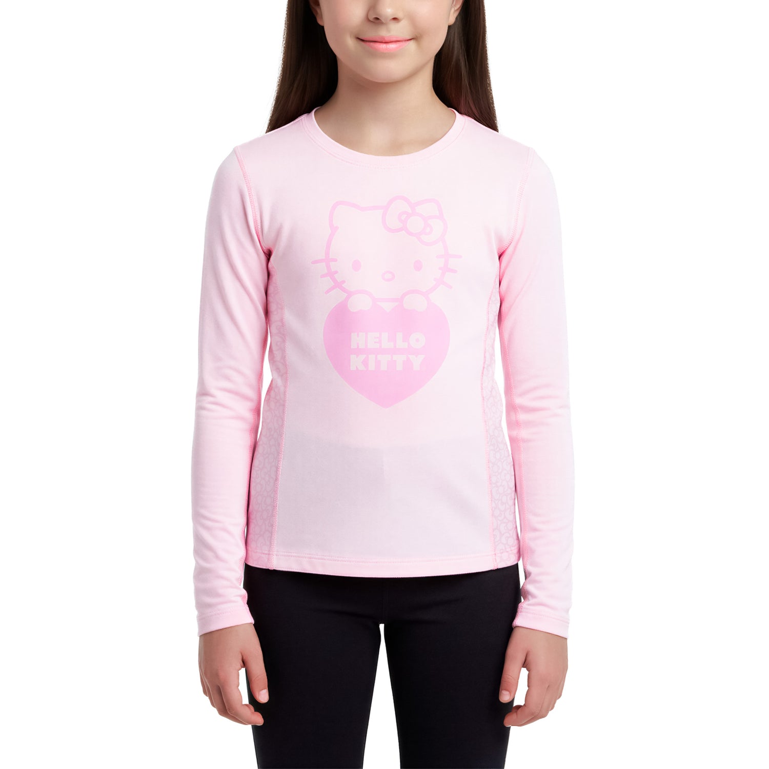 Camiseta Primera Capa Microfibra Niña Hello Kitty C1